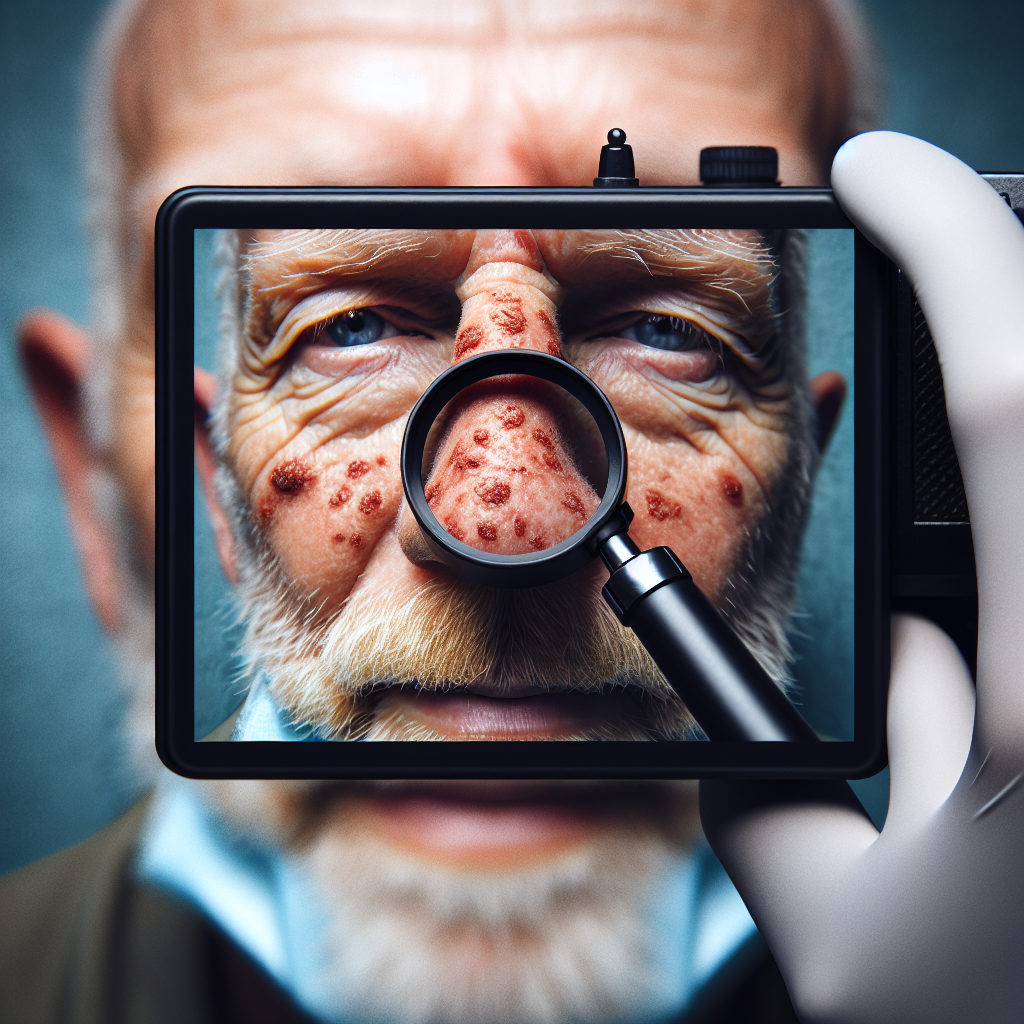 Basaliom Nase Anfangsstadium Bilder erkennen und verstehen