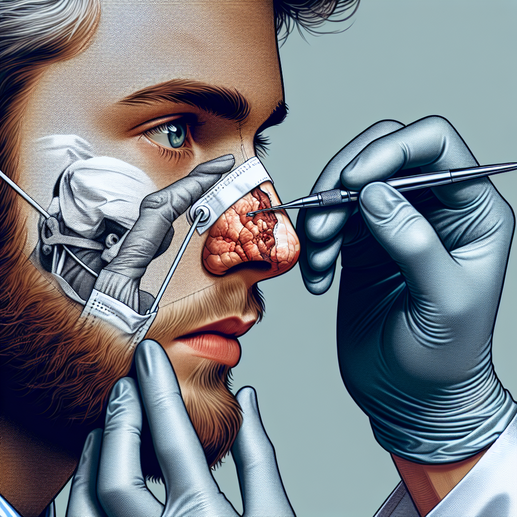 Hautkrebs an der Nase erkennen und effektiv behandeln