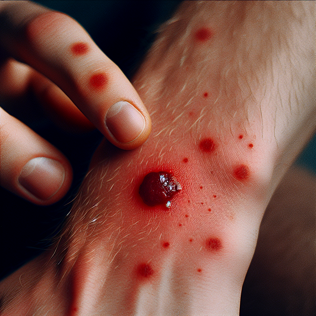 Hautkrebs roter Fleck auf der Haut erkennen und richtig handeln