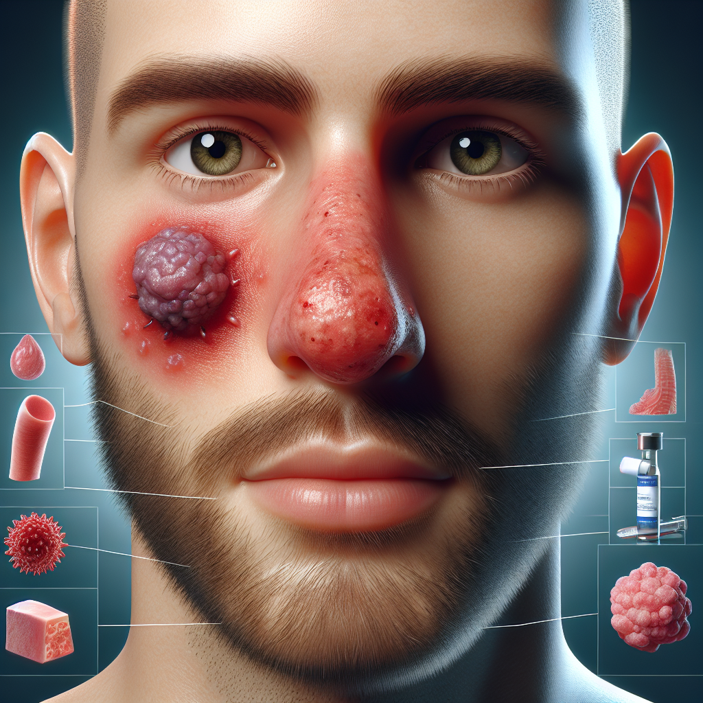 Basaliom Nase im Anfangsstadium erkennen und richtig behandeln