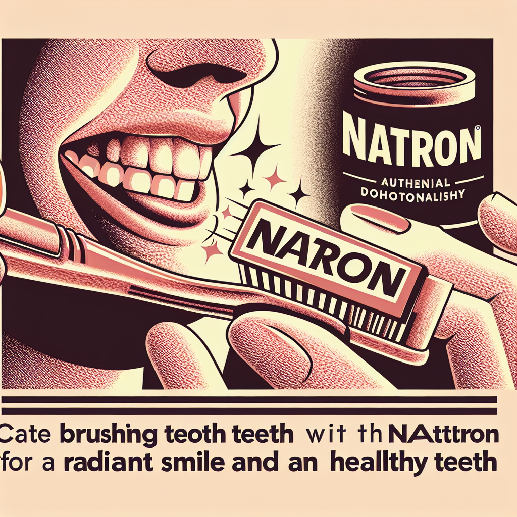 Natron Zähne putzen für strahlendes Lächeln und gesunde Zähne